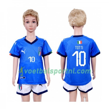 Italië Totti 10 Kind Thuis Tenue 2018